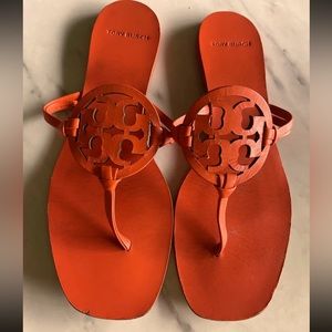 Tory Burch square toe sandal